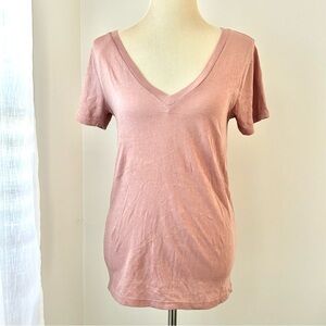 🌸NWT Chaser Short Sleeve Top. Dusty Rose. Size: Medium